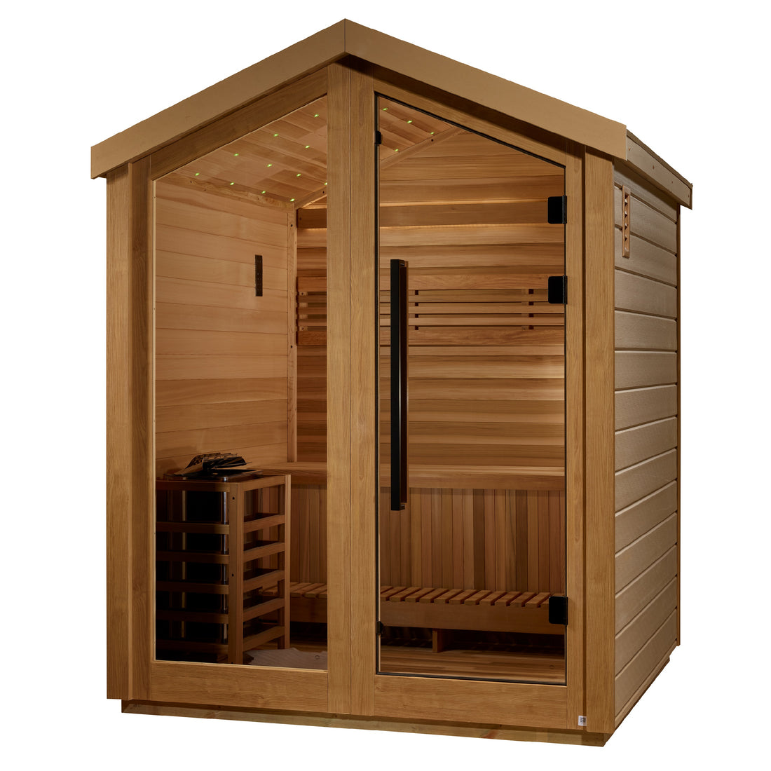 Golden Designs Savonlinna 3-4 Person Outdoor Traditional Sauna - image 1
