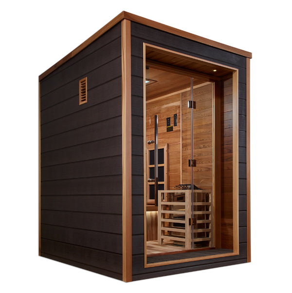 Golden Designs Nora 2 Person Hybrid Sauna - image 4