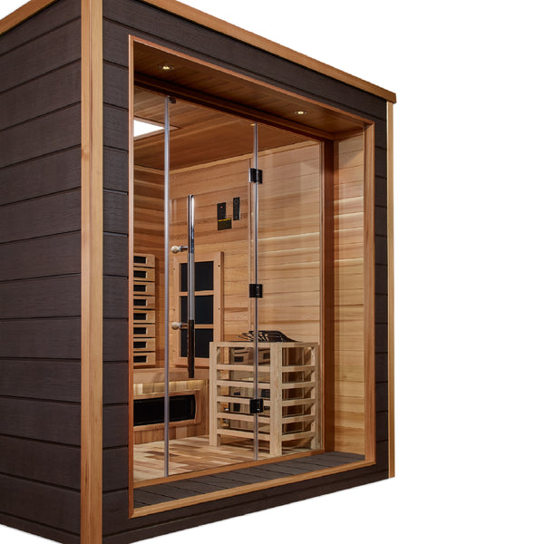 Golden Designs Visby 3-4 Person Hybrid Sauna - image 4