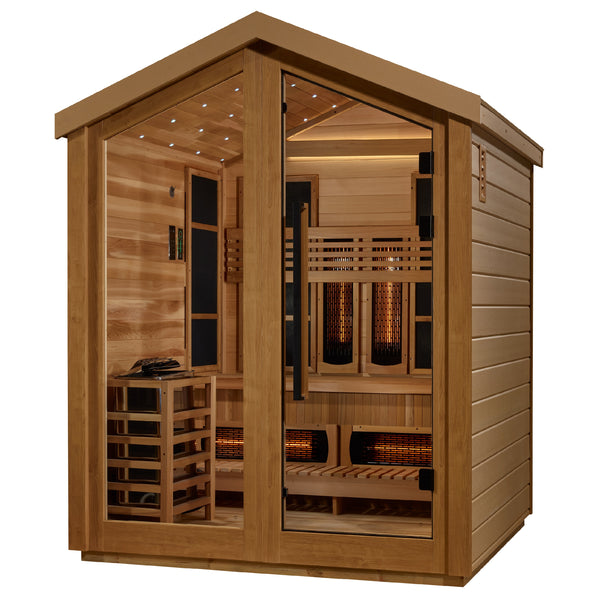 Golden Designs Loviisa 3-4 Person Hybrid Sauna - image 1