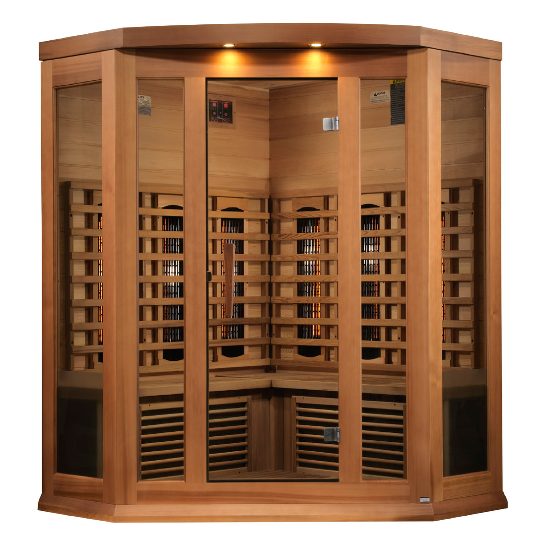 Maxxus Sauna Red Cedar 3 Person Indoor Infrared Sauna - image 3
