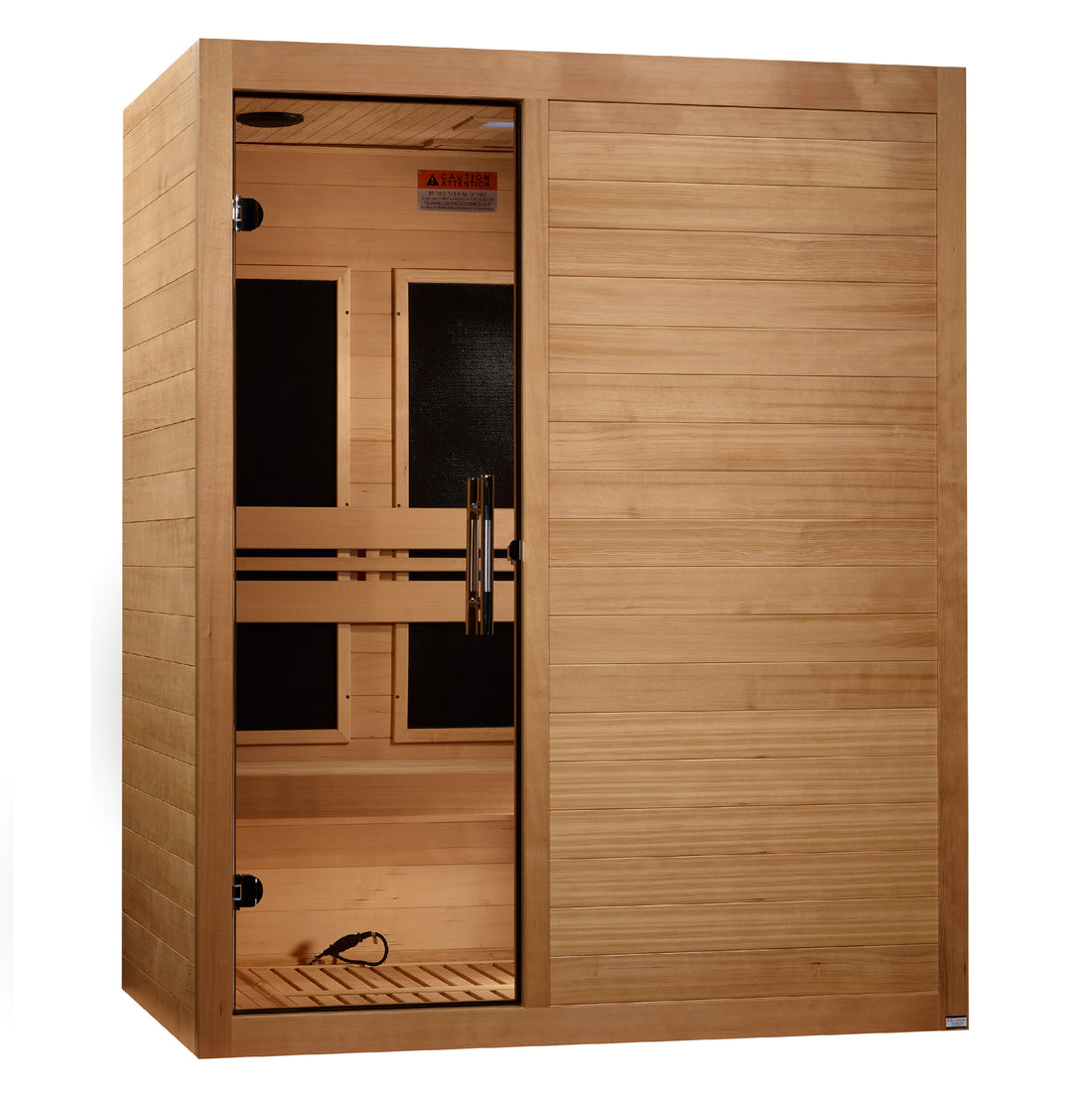 Maxxus Sauna Low EMF Hemlock 3 Person Indoor Infrared Sauna - image 2