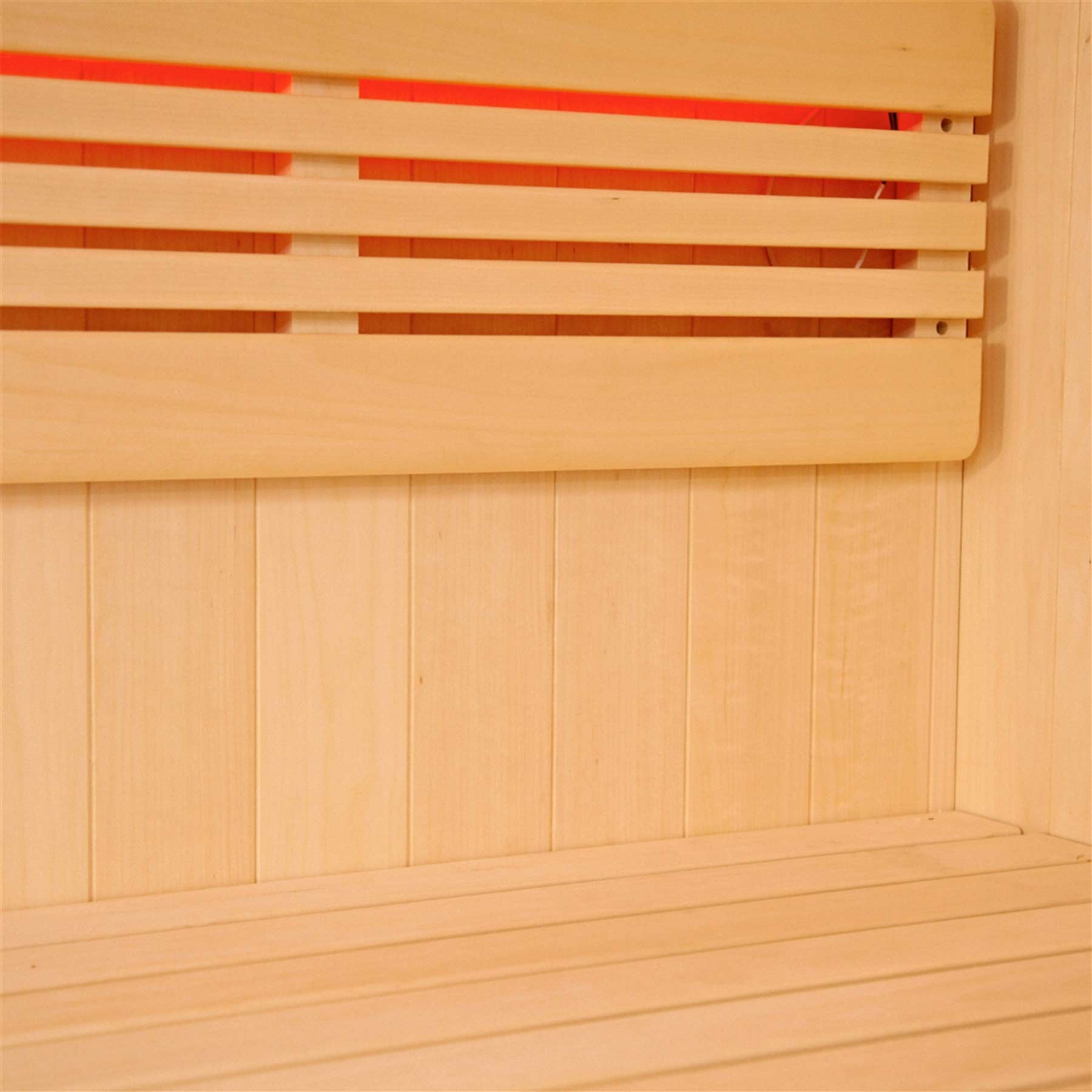 Aleko 4 Person 4.5 kW Hemlock Wet Dry Indoor Traditional Sauna - Image 4