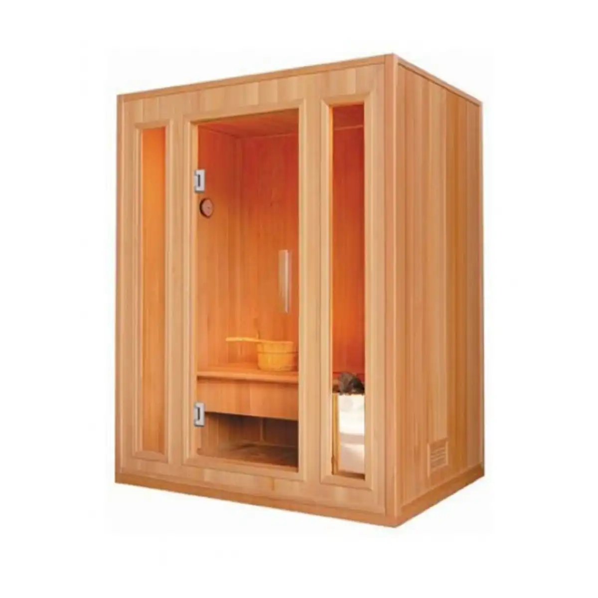 Sunray Southport 3 Person 3.5kW Indoor Traditional Sauna - Image 8